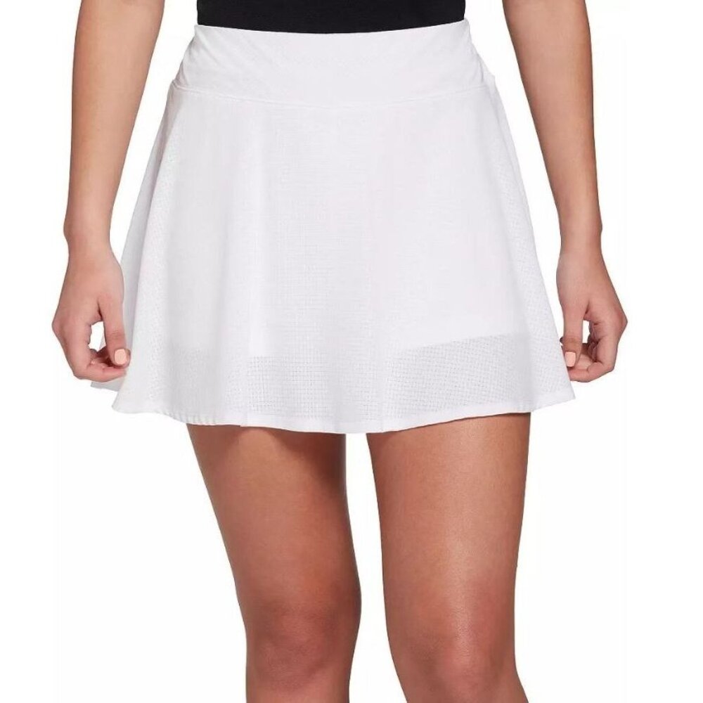 NWT Prince Women's Match Flounce White Tennis Skort Sizes L, XL